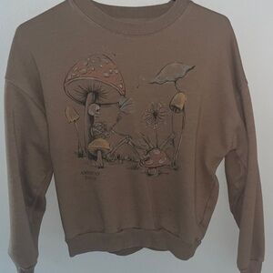 American Eagle Tan Knit Top